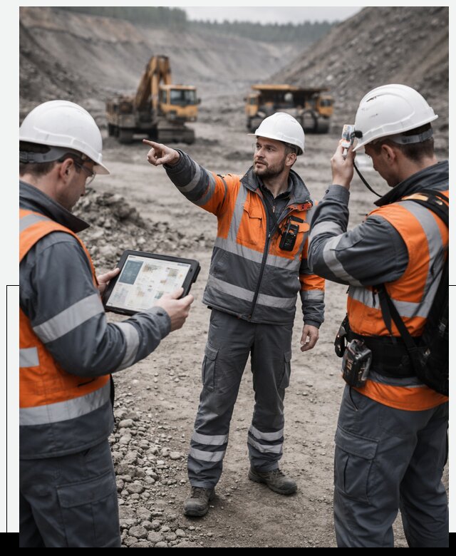 Система контроля персонала для горнодобывающей отрасли в Полевской