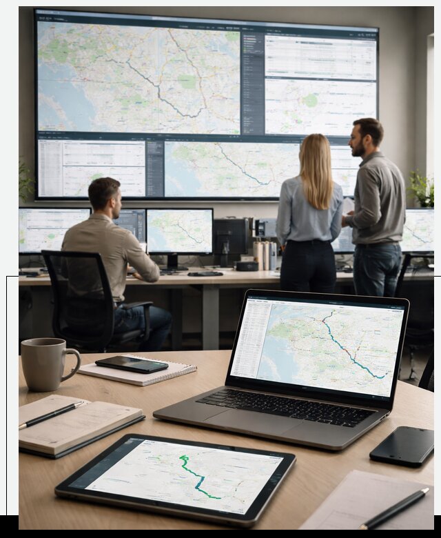 Трекинг грузов и Fleet Management, мониторинг автопарка в Полевской