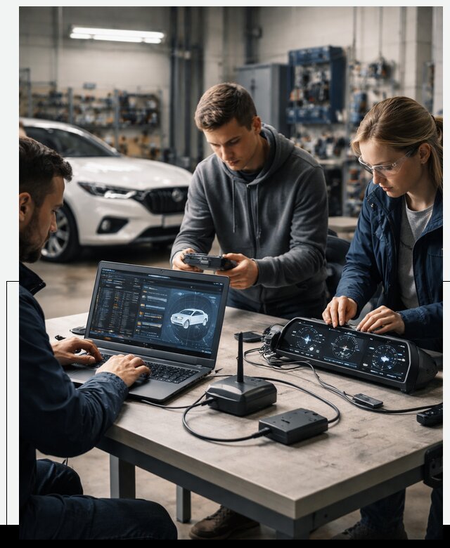 Разработка Connected Car и ПО для автопрома в Полевской