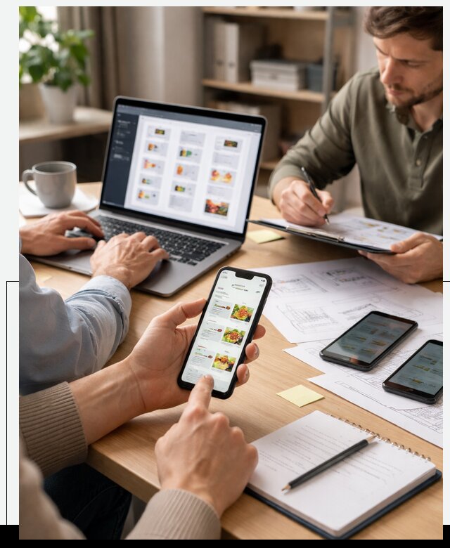 Разработка мобильного приложения торговой сети в Полевской