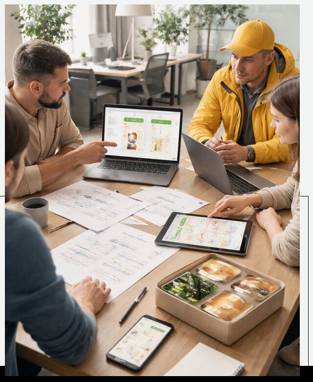 Разработка агрегатора доставки еды в Полевской от 15398 р., АвикейПлв